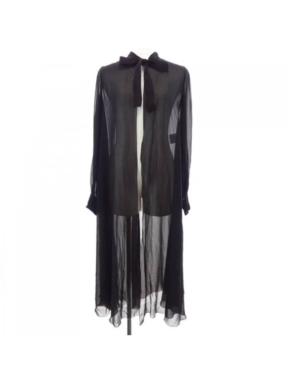Chanel Long Cardigan Black